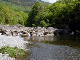 It's possible to ride down to the famous Rheidol Valley